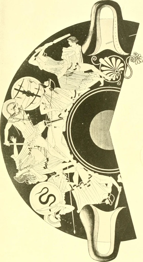 An illustration from History of ancient pottery: Greek, Etruscan, and Roman, 1905, leaf 164