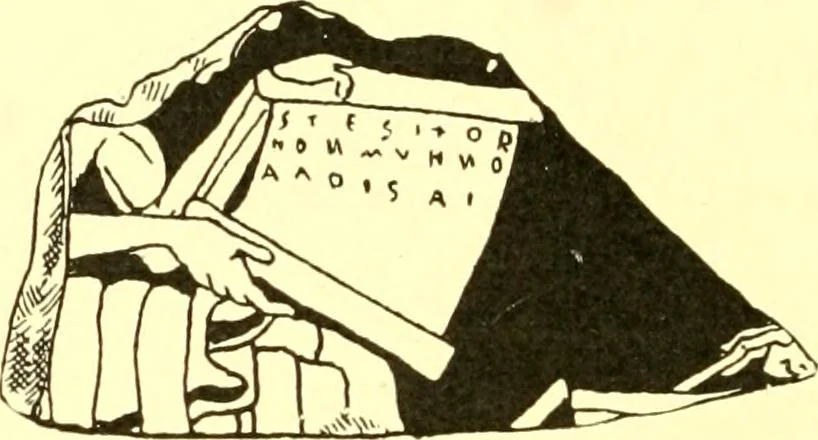 An illustration from History of ancient pottery: Greek, Etruscan, and Roman, 1905, leaf 297