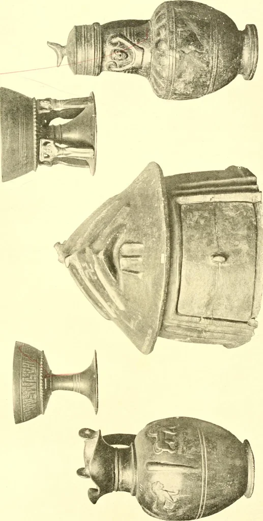 An illustration from History of ancient pottery: Greek, Etruscan, and Roman, 1905, leaf 338