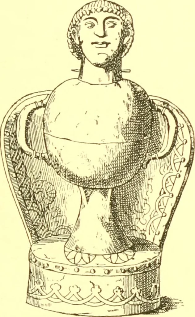 An illustration from History of ancient pottery: Greek, Etruscan, and Roman, 1905, leaf 342