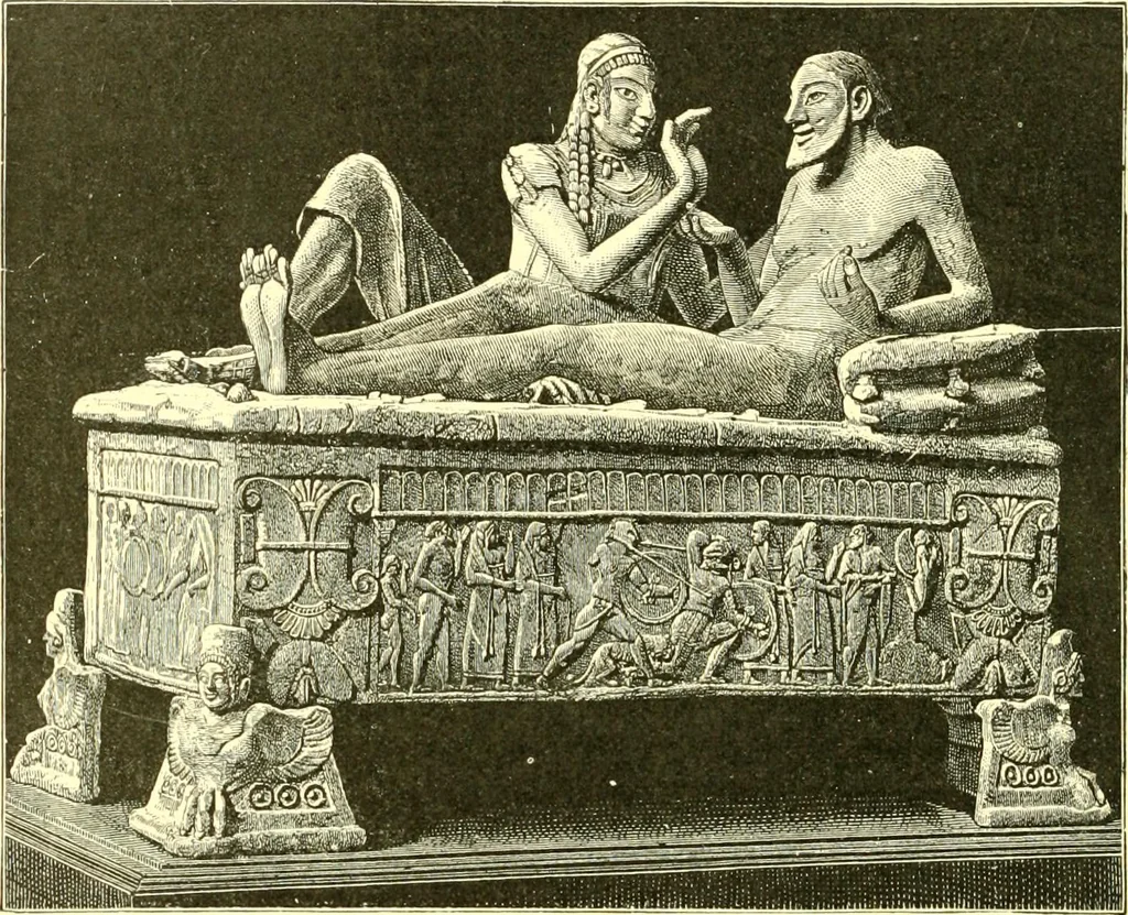 An illustration from History of ancient pottery: Greek, Etruscan, and Roman, 1905, leaf 359