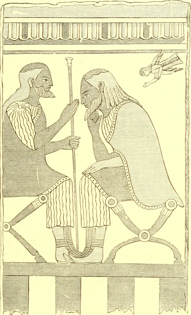 An illustration from History of ancient pottery: Greek, Etruscan, and Roman, 1905, leaf 360