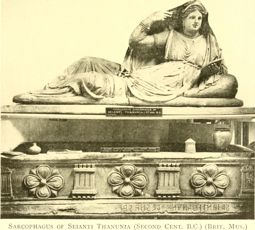 An illustration from History of ancient pottery: Greek, Etruscan, and Roman, 1905, leaf 364