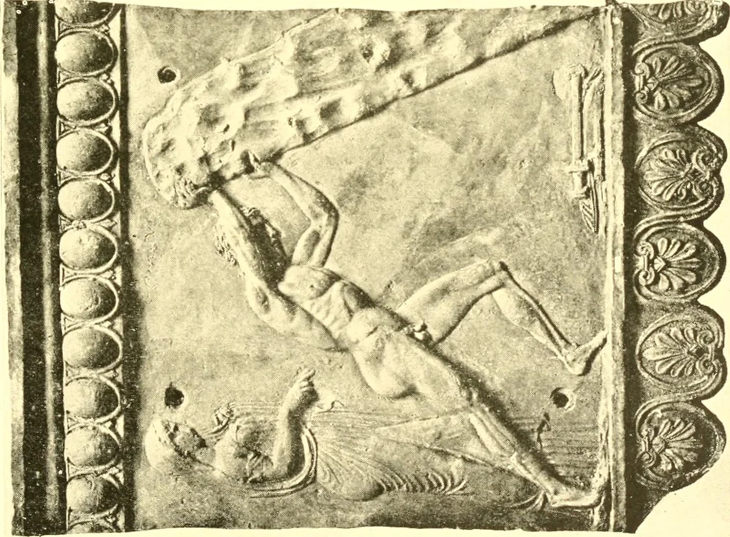 An illustration from History of ancient pottery: Greek, Etruscan, and Roman, 1905, leaf 416