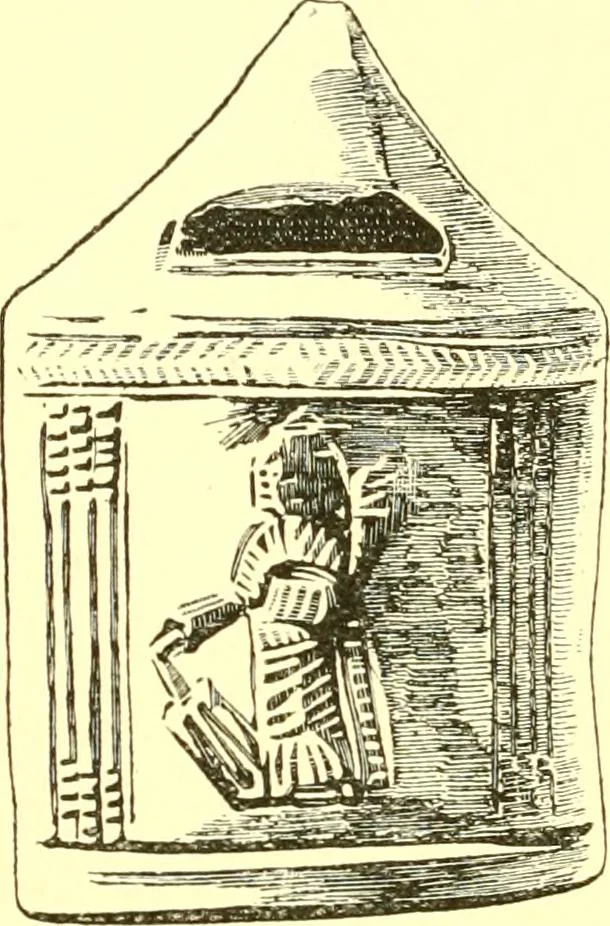 An illustration from History of ancient pottery: Greek, Etruscan, and Roman, 1905, leaf 437
