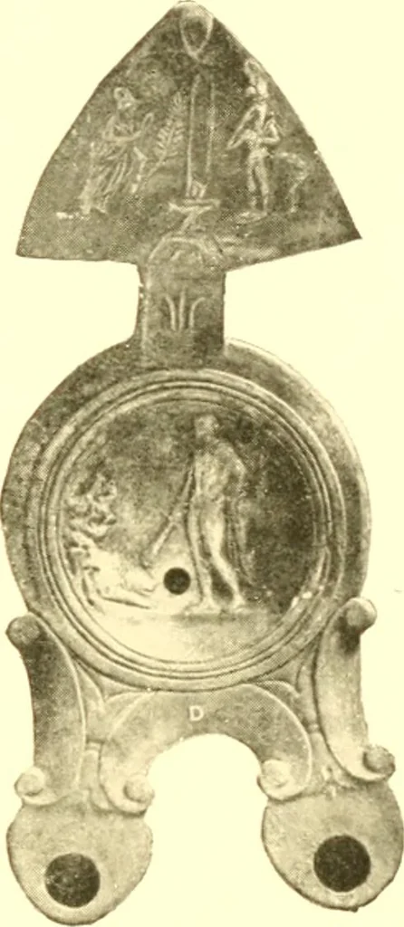 An illustration from History of ancient pottery: Greek, Etruscan, and Roman, 1905, leaf 450
