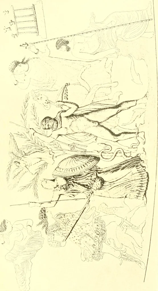 An illustration from History of ancient pottery: Greek, Etruscan, and Roman, 1905, leaf 46