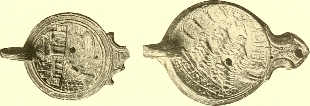 An illustration from History of ancient pottery: Greek, Etruscan, and Roman, 1905, leaf 468