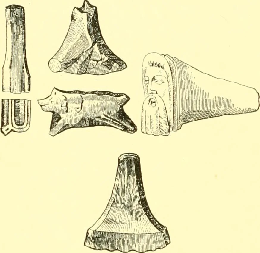 An illustration from History of ancient pottery: Greek, Etruscan, and Roman, 1905, leaf 493