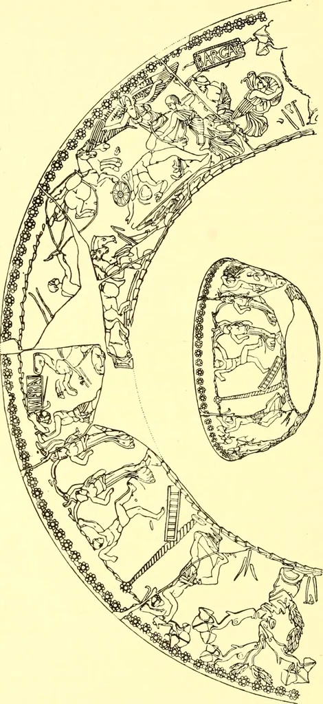 An illustration from History of ancient pottery: Greek, Etruscan, and Roman, 1905, leaf 537