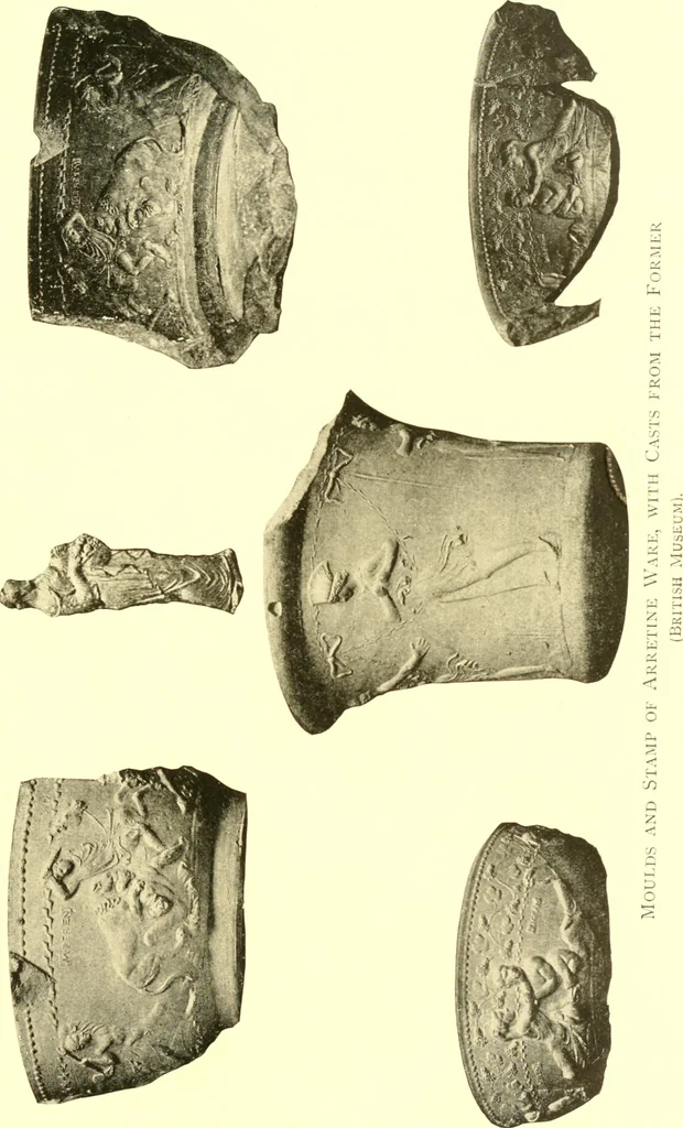 An illustration from History of ancient pottery: Greek, Etruscan, and Roman, 1905, leaf 546