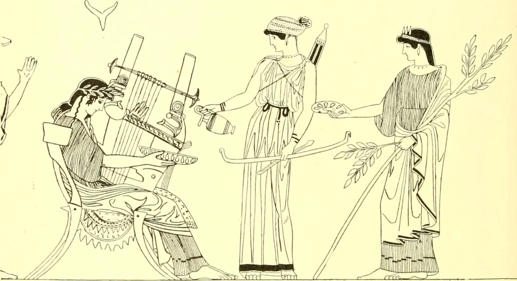 An illustration from History of ancient pottery: Greek, Etruscan, and Roman, 1905, leaf 55