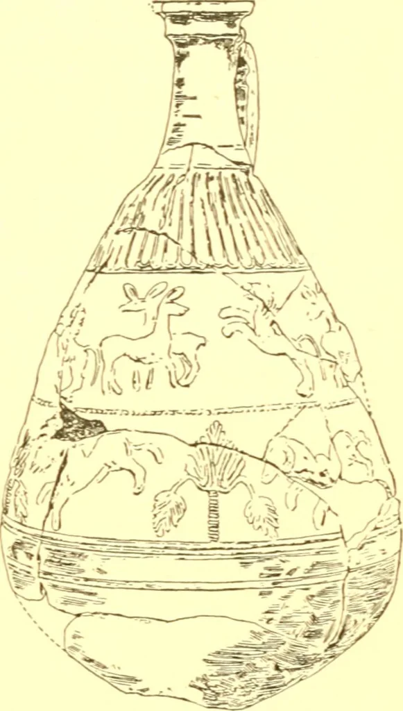 An illustration from History of ancient pottery: Greek, Etruscan, and Roman, 1905, leaf 572