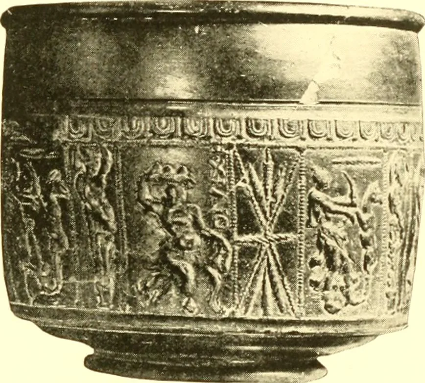 An illustration from History of ancient pottery: Greek, Etruscan, and Roman, 1905, leaf 584