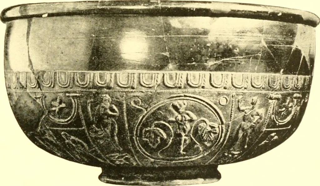 An illustration from History of ancient pottery: Greek, Etruscan, and Roman, 1905, leaf 584