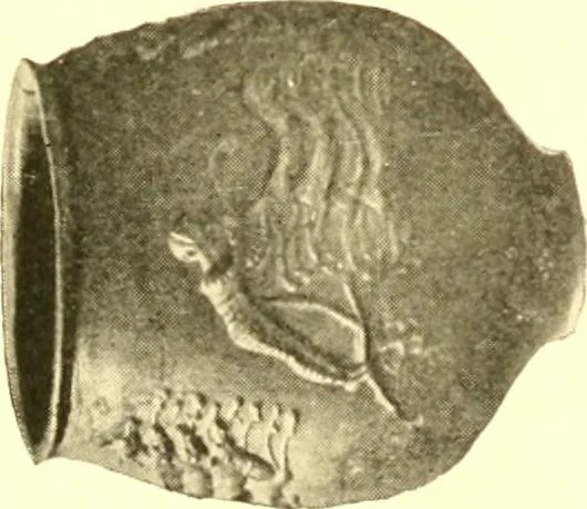 An illustration from History of ancient pottery: Greek, Etruscan, and Roman, 1905, leaf 604