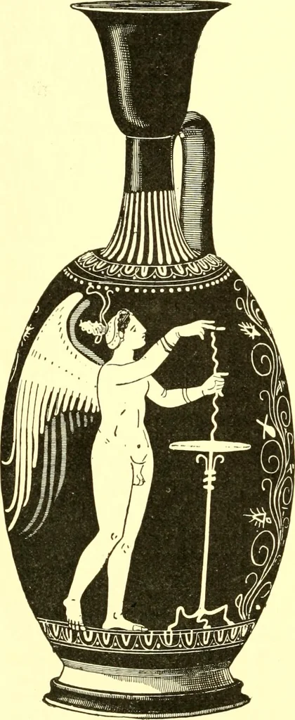 An illustration from History of ancient pottery: Greek, Etruscan, and Roman, 1905, leaf 73