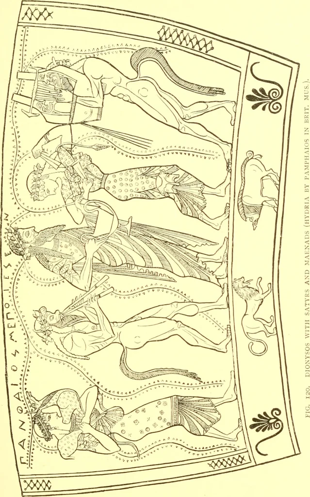 An illustration from History of ancient pottery: Greek, Etruscan, and Roman, 1905, leaf 84