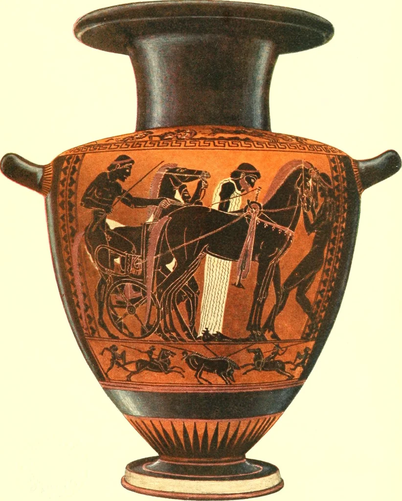 An illustration from History of ancient pottery: Greek, Etruscan, and Roman, 1905, leaf 9