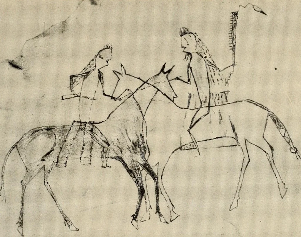 An illustration from History of art, 1921, leaf 212