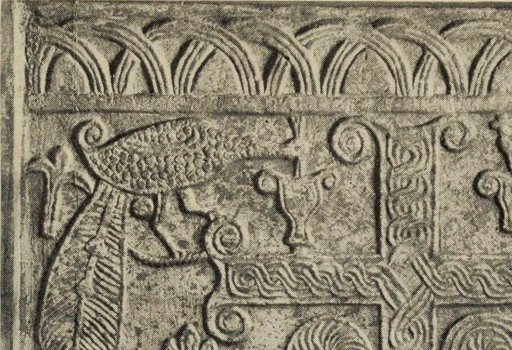 An illustration from History of art, 1921, leaf 252