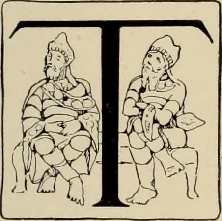 An illustration from History of art, 1921, leaf 288