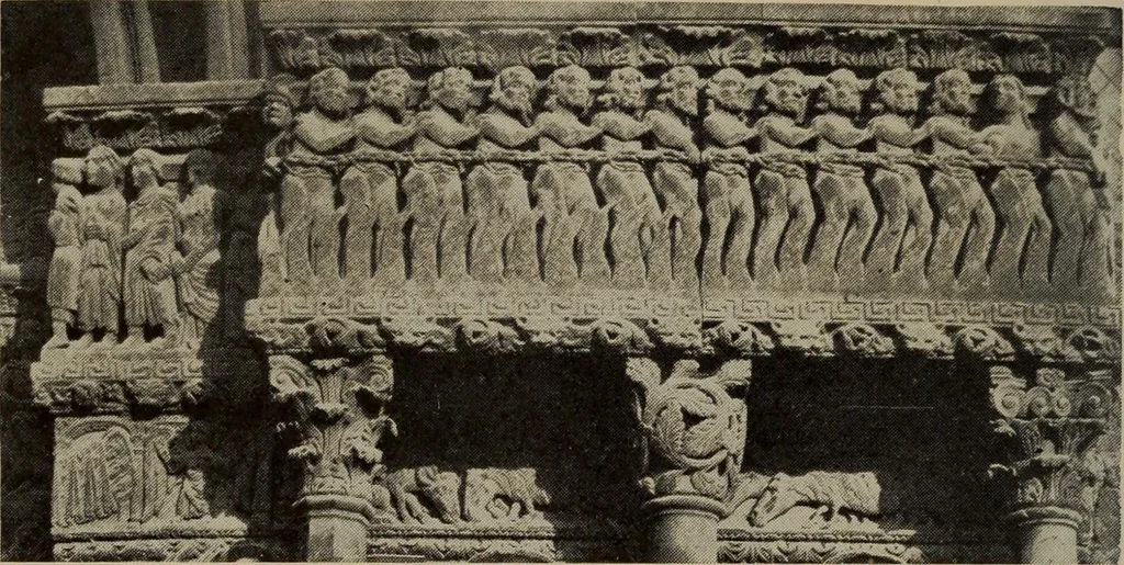 An illustration from History of art, 1921, leaf 307