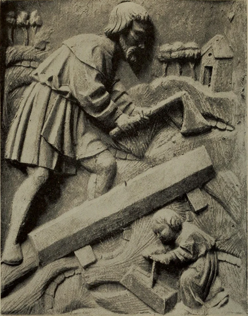 An illustration from History of art, 1921, leaf 343