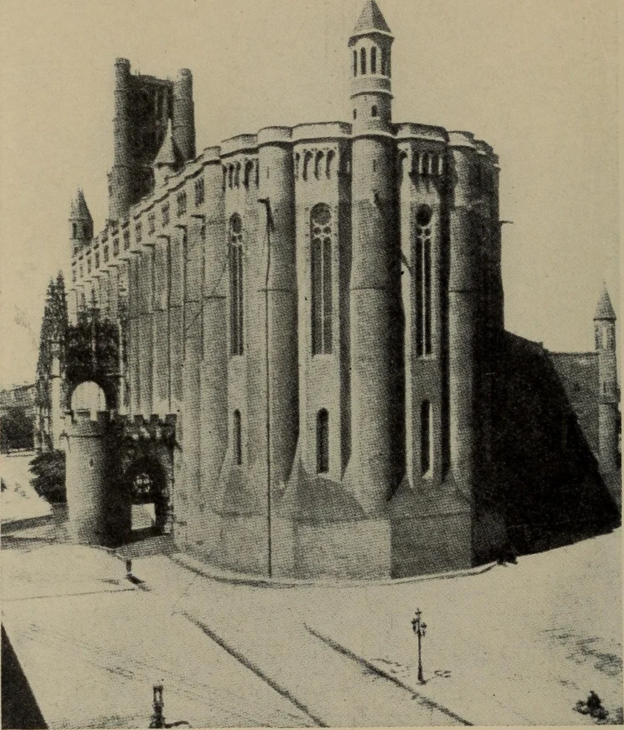 An illustration from History of art, 1921, leaf 353