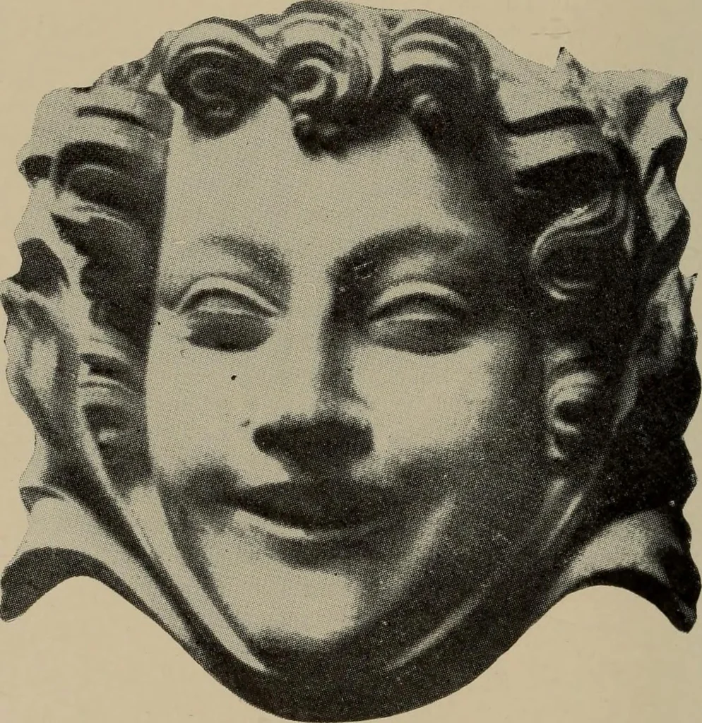An illustration from History of art, 1921, leaf 405