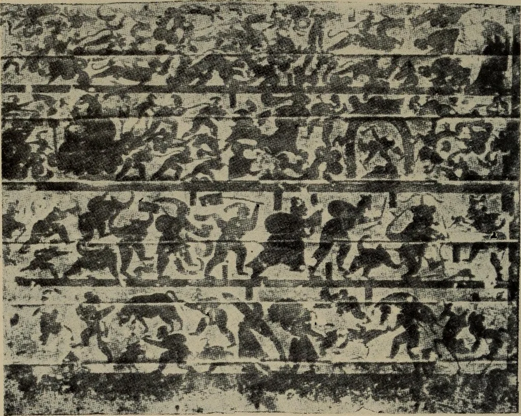 An illustration from History of art, 1921, leaf 83
