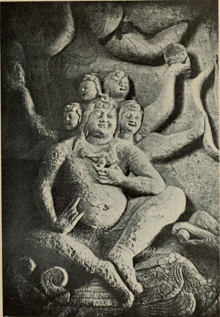 An illustration from History of art, 1921, leaf 90