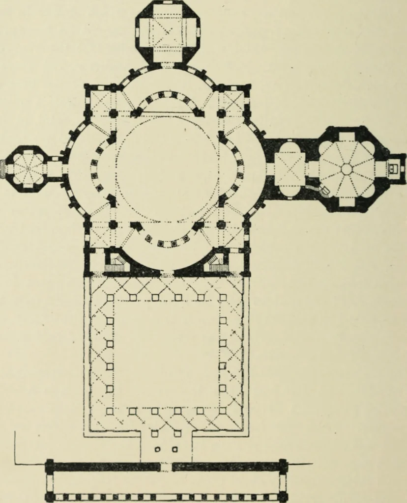 An illustration from A history of architecture in Italy from the time of Constantine to the dawn of the renaissance, 1901, leaf 113