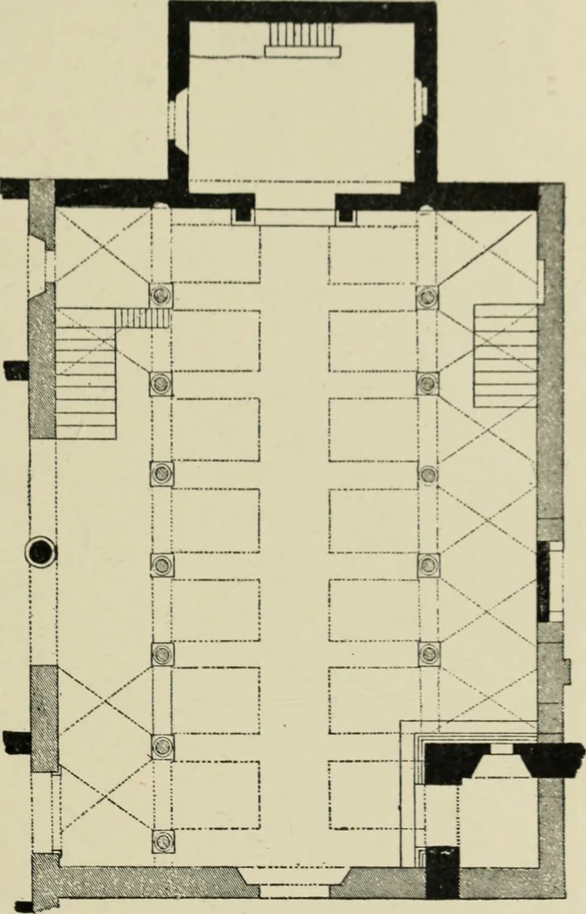 An illustration from A history of architecture in Italy from the time of Constantine to the dawn of the renaissance, 1901, leaf 126