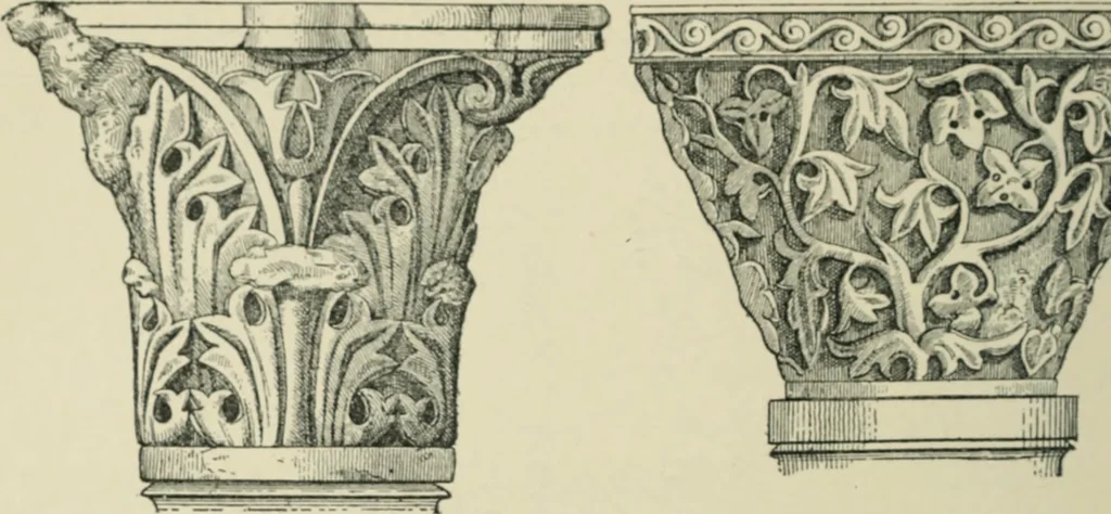 An illustration from A history of architecture in Italy from the time of Constantine to the dawn of the renaissance, 1901, leaf 127