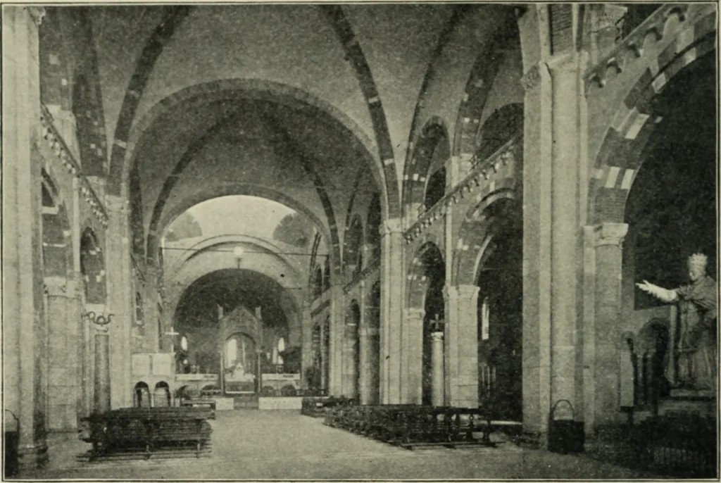 An illustration from A history of architecture in Italy from the time of Constantine to the dawn of the renaissance, 1901, leaf 133
