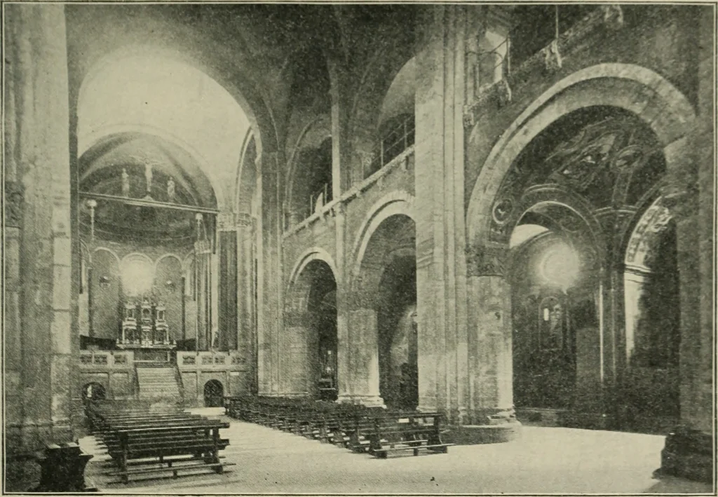 An illustration from A history of architecture in Italy from the time of Constantine to the dawn of the renaissance, 1901, leaf 134