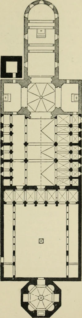An illustration from A history of architecture in Italy from the time of Constantine to the dawn of the renaissance, 1901, leaf 142