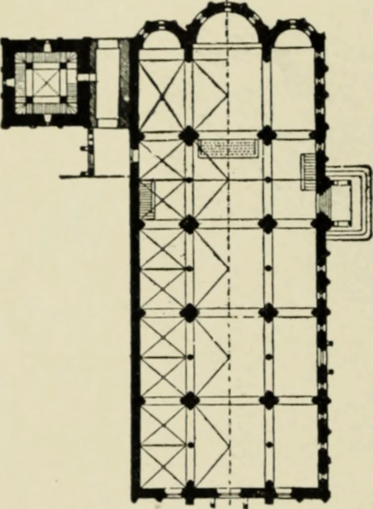 An illustration from A history of architecture in Italy from the time of Constantine to the dawn of the renaissance, 1901, leaf 147