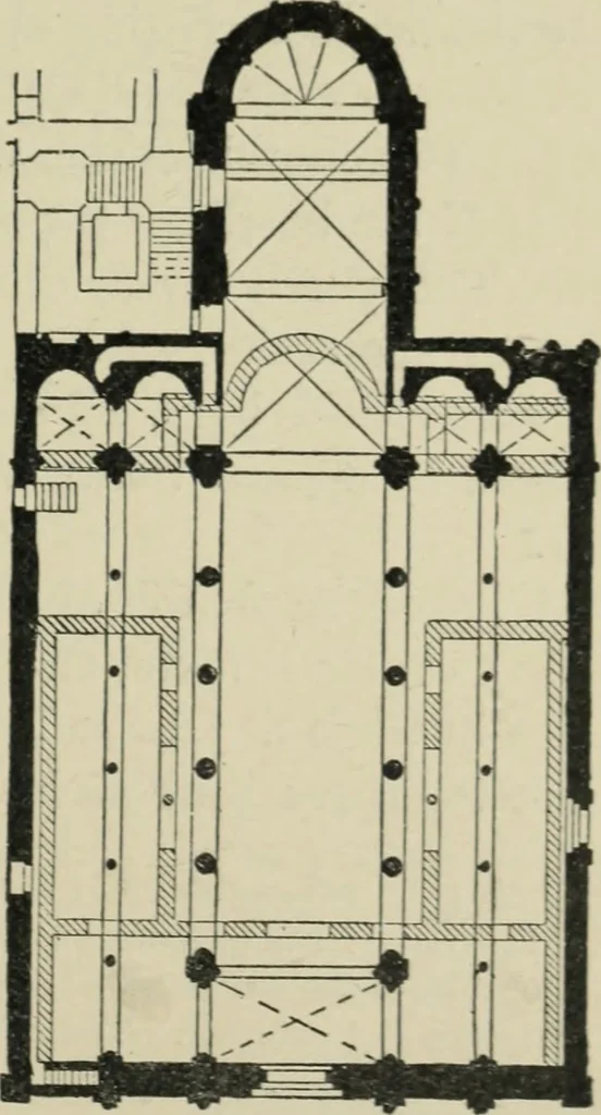 An illustration from A history of architecture in Italy from the time of Constantine to the dawn of the renaissance, 1901, leaf 150
