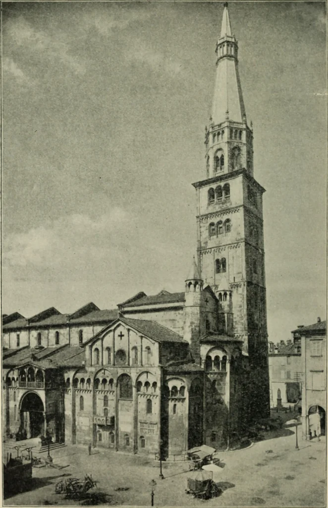 An illustration from A history of architecture in Italy from the time of Constantine to the dawn of the renaissance, 1901, leaf 163