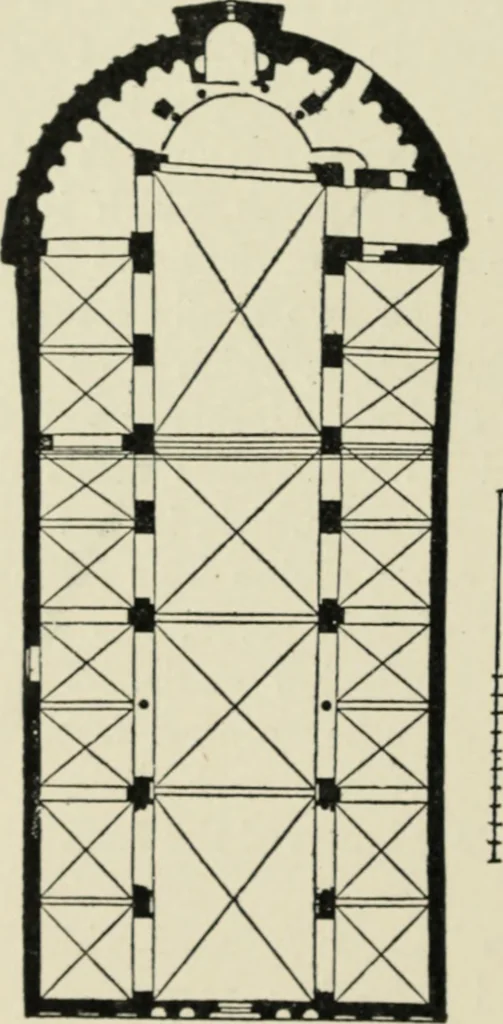 An illustration from A history of architecture in Italy from the time of Constantine to the dawn of the renaissance, 1901, leaf 165