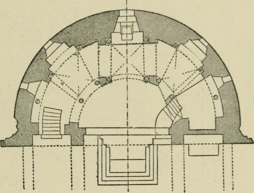 An illustration from A history of architecture in Italy from the time of Constantine to the dawn of the renaissance, 1901, leaf 172