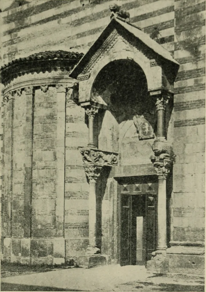 An illustration from A history of architecture in Italy from the time of Constantine to the dawn of the renaissance, 1901, leaf 178
