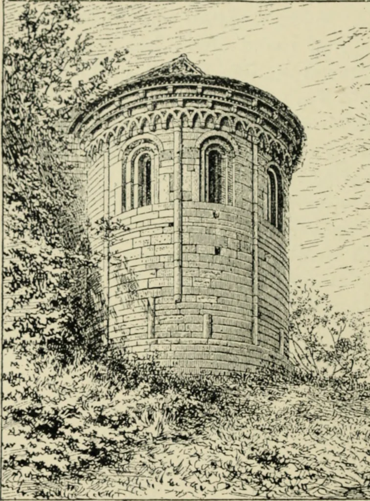 An illustration from A history of architecture in Italy from the time of Constantine to the dawn of the renaissance, 1901, leaf 189