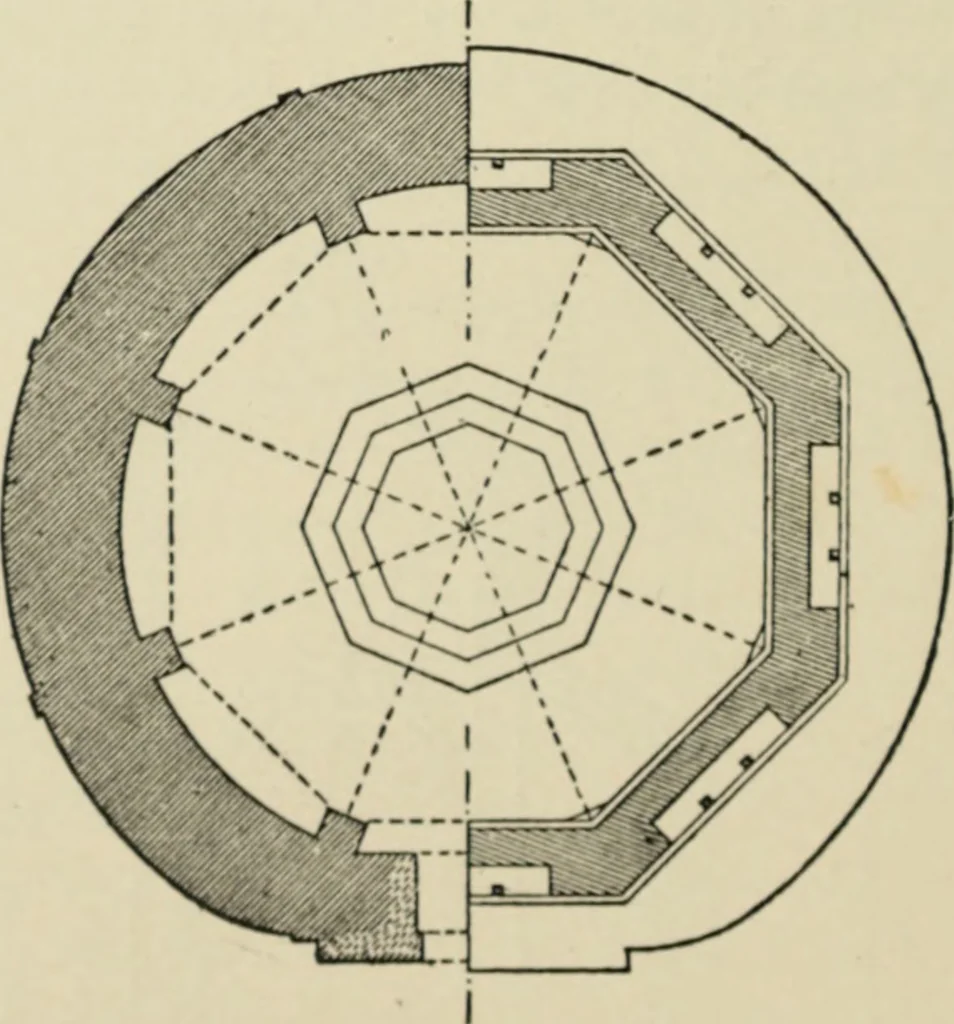 An illustration from A history of architecture in Italy from the time of Constantine to the dawn of the renaissance, 1901, leaf 191