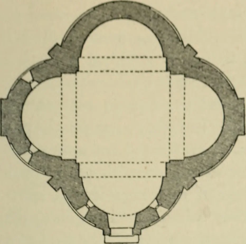 An illustration from A history of architecture in Italy from the time of Constantine to the dawn of the renaissance, 1901, leaf 192