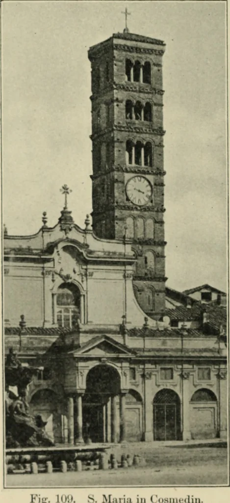 An illustration from A history of architecture in Italy from the time of Constantine to the dawn of the renaissance, 1901, leaf 197