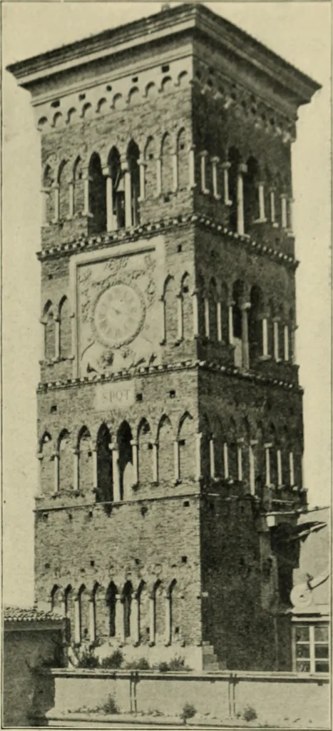 An illustration from A history of architecture in Italy from the time of Constantine to the dawn of the renaissance, 1901, leaf 198