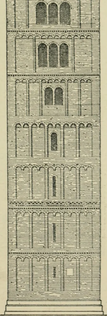 An illustration from A history of architecture in Italy from the time of Constantine to the dawn of the renaissance, 1901, leaf 202
